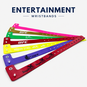 Braccialetti in PVC Personalizzati Multicolore per Nuoto e Pesca, Braccialetti per Festival Musicali - Product Image 1