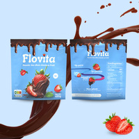 Stand up Brown Kraft Paper Reclosable Ziplock Plain Heat Sealable Food Packaging Doypack Pouches Bags