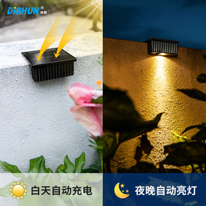 Nueva Lámpara Solar LED de Lujo para Pared, para Jardines Exteriores, Patios, Hogares, Decoraciones Transfronterizas - Product Image 3