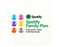 Cuenta Premium de Música Spotify de 1 Año y 1 Asiento, Activación Rápida, Invita a Unirte a la Familia Premium One Fifth