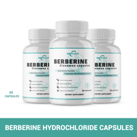 Extrait de plantes OEM/ODM suppléments de berbérine Capsules de chlorhydrate de berbérine Capsules de berbérine
