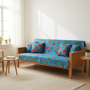 Accessorio in tessuto Ilan 100 cm x 150 cm con stampa floreale per decorazioni domestiche - Product Image 2