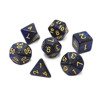 Dés de jeu en plastique scintillants DND, dés de jeu en plastique qui brillent dans le noir, dés de casino D4 D6 D8 D10 D12 D20, ensemble de dés polyédriques pour jeux de rôle