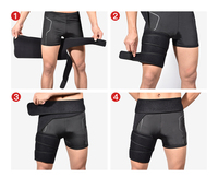Support de manchon de Compression de cuisse d'orthèse de hanche avec le soutien de soulagement de douleur de hanche de paquet froid chaud pour l'orthèse d'abduction de remplacements de hanche
