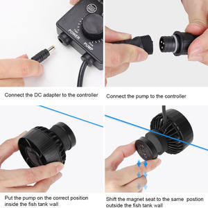 Jebao Slw Serie Moderne Plastic Golfvormende Pomp Wifi-Bediening Draadloze Stille Dc 24V Box Zoetwater Zeerif Koraal <span class=keywords><strong>Aquarium</strong></span> - Product Image 5