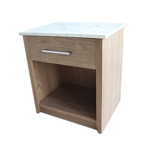 Table de Chevet Hôtelière sur Mesure, Ensemble de Chambre à Coucher, Meuble d'Hôtel, Vente en Gros Usine à <span class=keywords><strong>Prix</strong></span> Abordable - Product Image 1