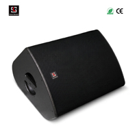 Lasesound X15 Altavoz Coaxial de Neodimio de 15 Pulgadas para Monitoreo de Escenario, 500W RMS, 138dB SPL Máximo, Sistema de Audio Profesional, Certificación CE RoHS