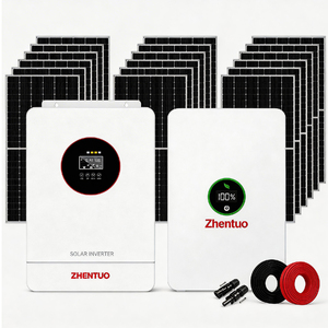 Kit complet <span class=keywords><strong>de</strong></span> système solaire hors réseau avec onduleur à onde sinusoïdale pure, batterie lithium-ion MPPT, 5-30 kW, énergie solaire pour balcon, maison - Product Image 3
