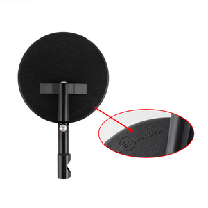Espejos Retrovisores Laterales Redondos Negros YHMOTO para Manillar, Espejos Retrovisores para Supermoto, Enduro, Superbike S2, Universales - Product Image 4