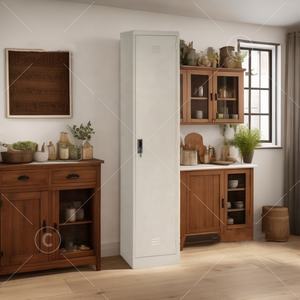 ล็อกเกอร์เหล็กประตูเดียวสำหรับหอพักสำนักงานห้องออกกำลังกายตู้เก็บเสื้อผ้า-สำหรับห้องนอนโรงเรียนห้องนั่งเล่นใช้ในโรงแรม - Product Image 3