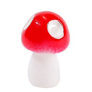 Ornements miniatures en résine en forme de champignons, fleurs artificielles colorées pour décorations de terrarium, idées de cadeaux de déménagement - Product Image 5
