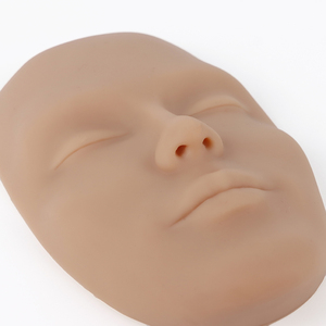 Maniquí de Látex para Práctica de Tatuajes Faciales Completos, Modelo de Piel Realista para Entrenamiento de Maquillaje PMU - Product Image 4