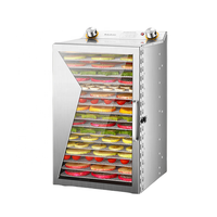 Intelligente Fruit Voedseldroogmachine Groentedroogmachine Commerciële Huishoudelijke Voedsel Dehydrator Machine Cassave Droger