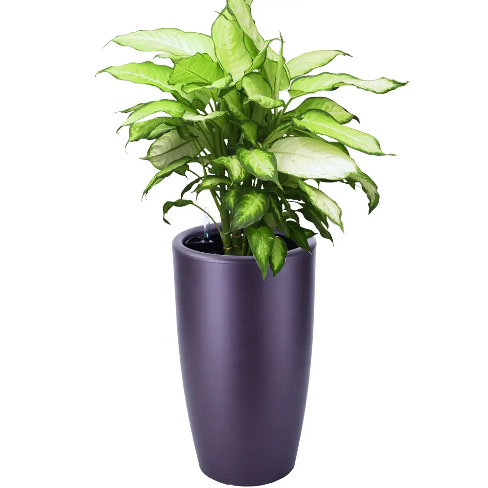 Цветочная ваза для украшения дома, горшок для растений, цветные устойчивые к ультрафиолетовому излучению пластиковые горшки для растений и цветов