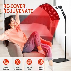 <span class=keywords><strong>LED</strong></span> Red Light Therapy Panel for Beauty Salon Full Body & Rosto Cuidados com a pele Infrared Pain Recovery Exercício Rehabilitation Equipment - Product Image 2