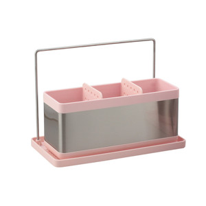 Organizador de fregadero de acero inoxidable y plástico - Product Image 2