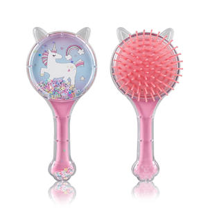 BLISSLIFE Popular dibujos animados masaje peine forma <span class=keywords><strong>Pony</strong></span> niños cepillo <span class=keywords><strong>de</strong></span> <span class=keywords><strong>pelo</strong></span> Bling animales lindos niños peluquería niños cojín <span class=keywords><strong>de</strong></span> aire peine - Product Image 4