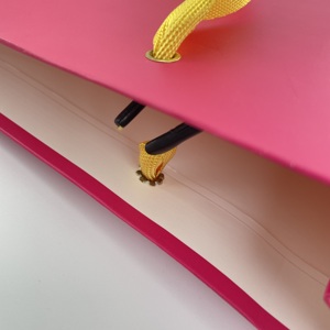 Bolsa con asa de papel impresa personalizada a bajo precio y éxito de ventas - Product Image 5