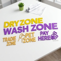 Letras de Acrílico Personalizadas para Rótulos, Letras de Canal 3D Retroiluminadas, Letrero Comercial Exterior Iluminado por LED, Letrero LED