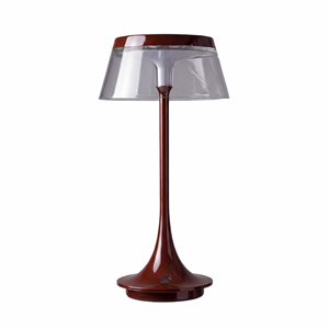 Lampe de table LED moderne argentée avec interrupteur, abat-jour en cristal en forme de dôme, écologique, lumière blanc chaud 3000K, protection des yeux pour chambre à coucher - Product Image 3