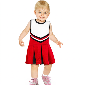 Ensembles d'entraînement de cheerleading ODM/OEM à sublimation intégrale avec strass, haut court et short noir et rose pour filles - Product Image 1