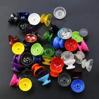 Manette analogique 3D pour manette PS5, état neuf, tête de joystick en plastique en forme de champignon, remplacement de la manette, capuchons de joystick