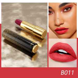 Nuovo bastoncino cremoso di lusso a lunga durata rossetto nudo opaco <span class=keywords><strong>e</strong></span> impermeabile senza glutine per labbra per trucco <span class=keywords><strong>e</strong></span> bellezza - Product Image 3