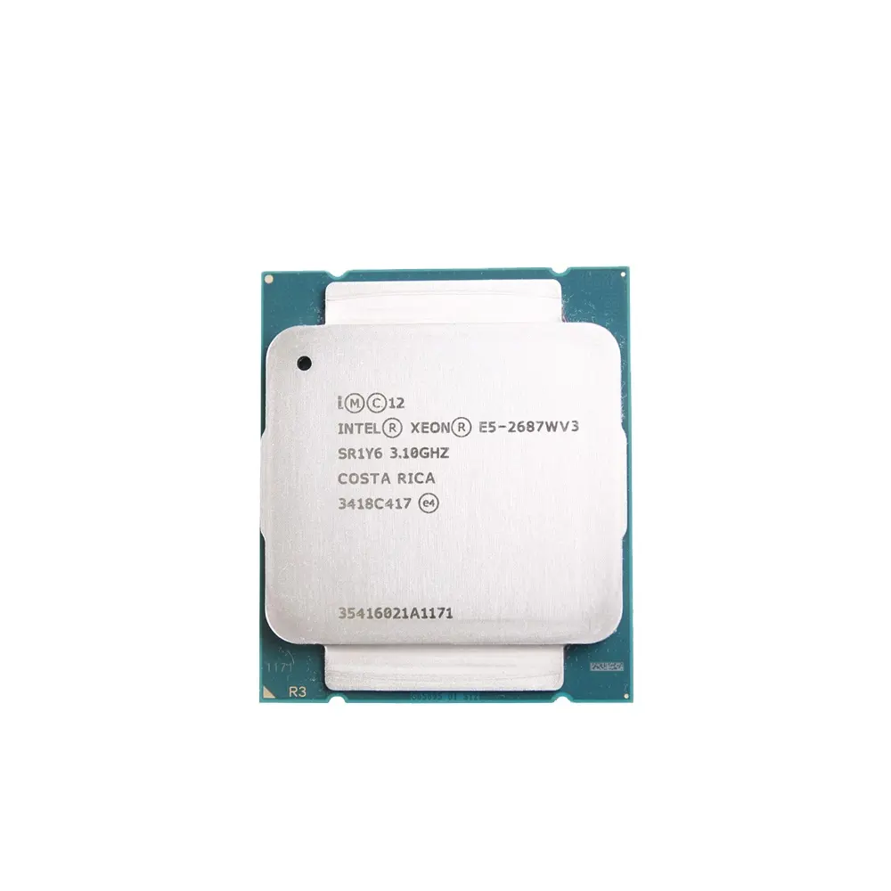 स्टॉक में 100% मूल प्रोसेसर इंटर Xeon सर्वर सीपीयू E5-2687WV3