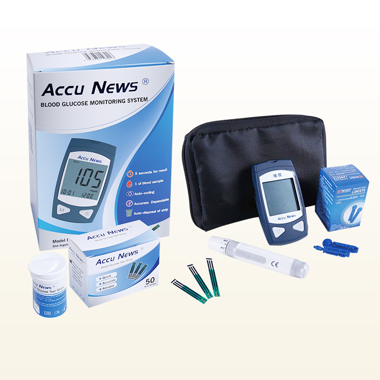 Digital Blood Glucose Meter Kit with