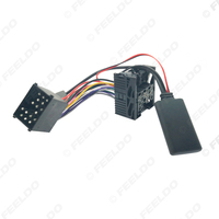Module audio AUX-in pour voiture, adaptateur MP3 pour BMW (E46) 320i 320ci 320cic, faisceau de câblage stéréo avec micro pour téléphone