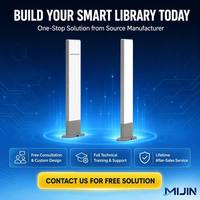 Dispositivo Antirrobo Integrado UHF RFID ISO 18000-6C para Bibliotecas - Control de Acceso a Librerías sin Asistencia las 24 Horas, Distancia de Lectura de 0-3m