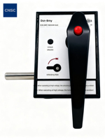 Serrure électromagnétique haute tension pour intérieur DSN-AMY/Z, compatible avec les systèmes d'alimentation AC et DC, fabriquée en Chine continentale