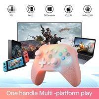 Manette pour Switch Pro Controller pour Nintendo Switch, manette de jeu à double vibration pour PC/PS3/PS4