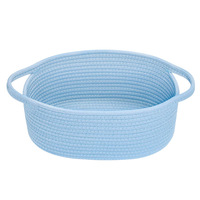 Panier-cadeau en corde de coton, panier de rangement DIY, sac de rangement multifonction, personnalisable