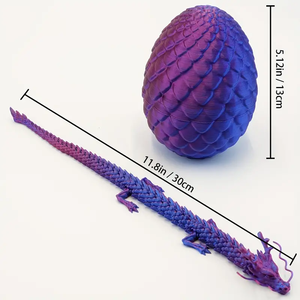 Fabricante OEM de Mini Impresoras 3D Personalizadas, Impresión 3D de Juguetes, Varillas de Juguete con Forma de Huevo de Dragón Pequeño - Product Image 5