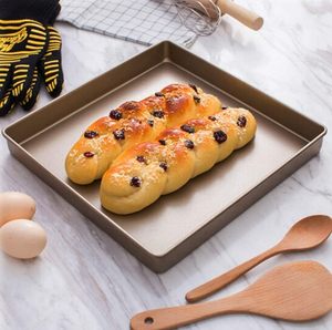 Baker's Half Sheet Pan-Lot <span class=keywords><strong>de</strong></span> 2 plaques <span class=keywords><strong>de</strong></span> <span class=keywords><strong>cuisson</strong></span> en acier noir avec revêtement résistant à la corrosion, idéales pour les biscuits, la torréfaction et la <span class=keywords><strong>cuisson</strong></span> - Product Image 5