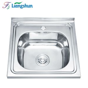 Sink Vegetable Sink Kitchen Wash Sink Stainless Steel Deep Single Basin Portable Vegetable Bowl Decoration House