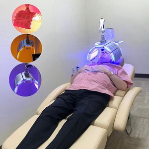 Mới đến 7-màu có thể gập lại mặt <span class=keywords><strong>PDT</strong></span> thiết bị hơi nước <span class=keywords><strong>Photon</strong></span> trị liệu <span class=keywords><strong>PDT</strong></span> công nghệ <span class=keywords><strong>LED</strong></span> trị liệu cho vật lý sưởi ấm thắt chặt - Product Image 2