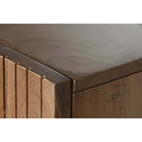 Buffet en Bois de Mangue Naturel 160cm X 95cm X 42cm Dimensions