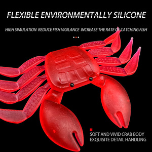 Simulation 3D de leurre de pêche au <span class=keywords><strong>crabe</strong></span> d'<span class=keywords><strong>eau</strong></span> <span class=keywords><strong>douce</strong></span> et salée Gel de silice artificiel Faux appâts de <span class=keywords><strong>crabe</strong></span> - Product Image 3