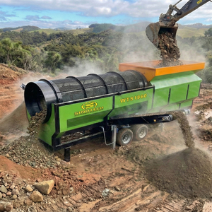 Tamis de sol rotatif de chine, tamis de trommel pour le criblage des plantes de comblement, écran de trommel mobile, écran de trommel portable - Product Image 6