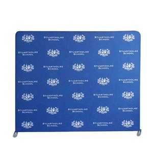 Luxury Wrinkle Free Fabric Fair Quick Install <strong>Back</strong> <strong>Drops</strong> Stand Backdrop - Product Image 1