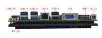 ELSKY 4 pouces DDR4 carte mère M600SE 6th I3-6100U I5-6200U I7-6500U processeur CPU pour Wind 7/8/10 Mini carte mère Pc