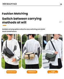 <span class=keywords><strong>Black</strong></span> <span class=keywords><strong>Friday</strong></span> Liquidación Multi-compartimento Oxford Crossbody Bag Bolso de hombro de viaje ligero para hombres Mujeres Bolsa de regalo de Navidad - Product Image 6