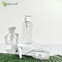 Bouteille en plastique PET, usine source de Guangzhou, 100 ml, avec tête de pompe, pour produits de soin personnel, détergent lessive et soins du visage
