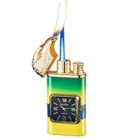 KY 2024 Multifonctionnel Premium Aigle Briquet Poche Gaz Coupe-Vent En Alliage De Zinc Vintage Briquet Boîte Cadeau