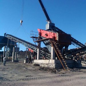 Usine de concassage de pierres fixe, ligne de concassage d'agrégats contrôlée par PLC pour projet minier en carrière - Product Image 1