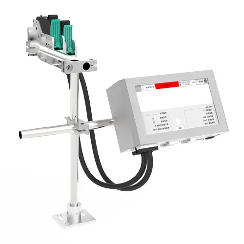 Online dupla aspersão portátil Multi Linguagem Digital TIJ Impressora Jato de tinta de Impressora Jato de tinta Máquina de Codificação