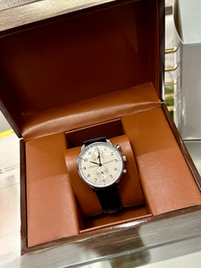 Elegant Mens Sport <b>Watch</b> Chronograph Function Stainless Steel <b>Case</b> Arabic Numerals Dial Classic Daily Wear Timepiece - Product Image 2