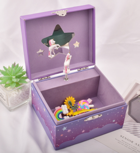 Ciliegia custom LOGO formato principessa ballerina portagioie portagioie portagioie bambina piccolo carillon - Product Image 3